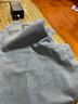 優(yōu)衣庫女裝絨面針織寬腿褲/闊腿褲470731 04 煙灰色 3XL /175/88B 曬單實(shí)拍圖