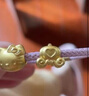 周生生黃金轉(zhuǎn)運珠Charme浪漫奇緣南瓜車足金不含繩92314C定價 曬單實拍圖