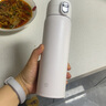 京東京造保溫杯 水杯男女 316不銹鋼學(xué)生教師節禮物【一鍵彈蓋】白480ml 曬單實(shí)拍圖