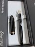 百樂(lè )（PILOT）CUSTOM貴客74鋼筆商務(wù)辦公送領(lǐng)導成人鋼筆練字專(zhuān)用 M咀黑FKK-1000R-B-M 曬單實(shí)拍圖