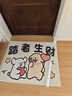 戶(hù)璃德國卡通入戶(hù)門(mén)絲圈地墊門(mén)口耐磨腳墊進(jìn)門(mén)家用蹭土地毯玄關(guān)門(mén) 絲圈-571狗狗貼臉 60cm*90cm 豎*橫 曬單實(shí)拍圖
