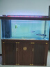 江彩江彩魚(yú)缸客廳2025新款中大型底濾新中式超白辦公室龍魚(yú)缸水族箱 長(cháng)150x寬50x缸高75x總高166cm 曬單實(shí)拍圖