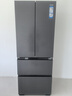 海爾（Haier）冰箱416升法式多門四開門594mm超薄零嵌入式小戶型70cm寬一級能效黑金凈化風(fēng)冷無霜國家補(bǔ)貼20% 594mm超薄零嵌入式+母嬰三檔變溫+黑金凈化 曬單實(shí)拍圖