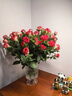 一網(wǎng)情深多頭玫瑰鮮花云南昆明基地直發(fā)鉆石小玫瑰泡泡芭比水養花束辦公室 愛(ài)麗絲多頭泡泡10枝 曬單實(shí)拍圖