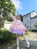 G.DUCKKIDS小黃鴨洛麗塔公主裙女童連衣裙玲娜貝兒女孩生日裙子春秋季蓬蓬裙 琳娜貝爾裙子 100 尺碼2~3歲【 90-100cm】 曬單實(shí)拍圖