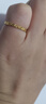 周六福碎碎冰足金999黃金戒指女七夕禮物 計(jì)價(jià)A0113247 12號(hào) 約1.9g  曬單實(shí)拍圖