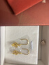周生生七夕黃金耳飾 足金葉子耳環(huán)一對女 三金首飾生日40535E 計(jì)價(jià)3.5克 曬單實(shí)拍圖