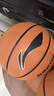李寧（LI-NING）籃球5號CBA聯(lián)賽籃球室內外通用青少年兒童五號PU LBQK445-1 曬單實拍圖