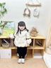 迪士尼（Disney）女童收腰羽絨服冬裝2025新款兒童白鴨絨洋氣加厚寶寶冬季保暖外套 黃色 110 cm 曬單實(shí)拍圖