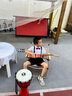 GOKU男童禮服套裝幼兒園演出服背帶褲夏季小主持人兒童西裝畢業(yè)服花童 黑色褲子+襯衫+背帶+領(lǐng)結(jié) 120 建議體重37-43斤 曬單實(shí)拍圖