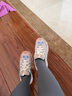斯凱奇（Skechers）奶茶熊女鞋秋季厚底老爹鞋軟底百搭熊貓鞋休閑運動(dòng)鞋149238 曬單實(shí)拍圖