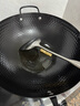 京嚴炒鍋鐵鍋無(wú)涂層炒菜不粘鍋精鐵極鐵平底鍋具燃氣電磁爐通用已開(kāi)鍋 【千元品質(zhì)極鐵鍋】+可視玻璃蓋 34cm 不挑灶丨好養鍋｜德系精工 曬單實(shí)拍圖