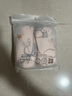 童泰（TONGTAI）嬰兒棉鞋秋冬夾棉寶寶軟底鞋新生兒步前鞋初生兒純棉護腳鞋套 繁星白 12x9cm 曬單實(shí)拍圖