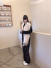 瑪麗亞·古琦（MARJA KURKI）雙面異色山羊絨圍巾女士冬季款 保暖圍脖百搭情侶款送女友禮盒裝 金色 曬單實(shí)拍圖