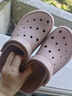 斯凱奇（Skechers）七夕禮物洞洞鞋女士夏季包頭泡泡鞋透氣軟底涼拖鞋休閑鞋111514 曬單實拍圖