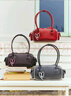 Amazing Song乙頌【陳都靈同款】吐司包法棍軟牛皮單肩腋下包小眾設計師手提包 【油蠟牛皮】櫻桃紅(陳都靈同款) 曬單實(shí)拍圖