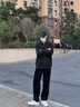 羅蒙（ROMON）加絨加厚直筒休閑褲男士秋冬中青年運動長褲商務(wù)燈芯絨寬松男褲子 卡其 加厚 XL （適合130-150斤） 曬單實拍圖