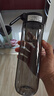 諾百紛4系魔力球磁彈泡茶杯tritan塑料便攜戶外健身防摔茶水分離杯 灰黑 T3512 800ml 曬單實拍圖