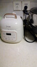 美的（Midea）國家補(bǔ)貼小白鍋電壓力鍋1.8L開學(xué)宿舍304不銹鋼內(nèi)膽 智能預(yù)約煮飯煮粥開蓋火鍋MY-E2925G飯煲1-3人 曬單實(shí)拍圖