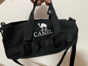 駱駝（CAMEL）戶外運(yùn)動(dòng)單肩包男女斜挎包健身小包休閑挎包單肩背包時(shí)尚駝包 黑色，573C426019B 曬單實(shí)拍圖