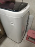 海爾（Haier）洗衣機小型全自動(dòng) 迷你嬰兒內衣洗衣機租房一人用 內衣褲洗小型家用 3KG 國家補貼15%XQBM30-218 曬單實(shí)拍圖