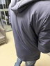 BESNOS意大利品牌貂皮派克服男士尼克服毛一體內膽中長(cháng)款連帽皮草外套 黑色 L 曬單實(shí)拍圖