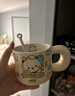 室品（roomthing）熊貓一二布布可愛(ài)早餐杯燕麥杯創(chuàng)意陶瓷杯子馬克杯學(xué)生帶蓋勺水杯 一二早餐杯-廚師 1個(gè) 550ml 【正版一二IP】 曬單實(shí)拍圖