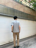 吉普（JEEP）美國正品純棉休閑褲春秋季新款男士修身直筒寬松商務(wù)長(cháng)褲子中青年 卡其色 【官方正品】 33 【適合150斤左右】 曬單實(shí)拍圖