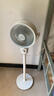 艾美特（AIRMATE）【小暴風(fēng)】空氣循環(huán)扇大風(fēng)量搖頭電風(fēng)扇家用臺式落地扇升級加高換氣輕音柔風(fēng)小風(fēng)扇 FA18-X115 曬單實(shí)拍圖