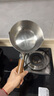 kimscook雪平鍋無涂層家用小奶鍋五層不銹鋼輔食泡面奶鍋304不銹鋼18cm 曬單實拍圖