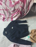 茵曼萌寵刺繡針織毛衣2025秋女裝新款甜美娃娃領(lǐng)上衣 藏藍(lán)色 M 曬單實(shí)拍圖