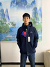 雪中飛高充絨連帽羽絨服男士冬季戶(hù)外出勤休閑三層保暖防寒科技羽絨外套 黑色 XL (180) 曬單實(shí)拍圖
