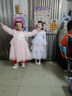 巴拉巴拉童裝兒童連衣裙女童裙子2025春裝新款小童洋氣網(wǎng)紗公主裙 紅色調(diào)00366 130 曬單實(shí)拍圖