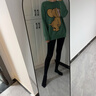 Let's slim絲襪韓國黑絲襪加厚防勾絲美腿塑形壓力連褲襪打底襪春秋款襪子女 200M黑色連腳(10-25度) 1雙 均碼 曬單實(shí)拍圖