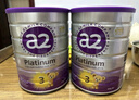 a2奶粉紫白金A2+DHA+5種核苷酸幼兒配方奶粉3段(1歲+) 900g 曬單實(shí)拍圖