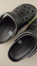 crocs卡駱馳貝雅洞洞鞋沙灘鞋|10126 黑色-001 39(240mm)  曬單實(shí)拍圖
