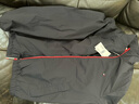 TOMMY HILFIGER【輕通勤】25秋冬男裝防潑水撞色拉鏈運動立領(lǐng)夾克外套03724 藏青色DW5 M （推薦：135-150斤） 曬單實拍圖