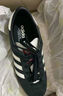 adidas「T頭鞋」STADT經(jīng)典時(shí)尚薄底運動(dòng)板鞋男女阿迪達斯三葉草   黑色/漢玉白/淺猩紅   43 曬單實(shí)拍圖