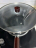 九陽（Joyoung）炒鍋鐵鍋無涂層精鐵鍋炒菜鍋爐灶通用32cm帶蓋CF32-C121 曬單實(shí)拍圖