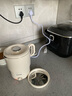 蘇泊爾（SUPOR）便攜式燒水壺電水壺折疊0.8L 旅行出差家用養生沖奶電熱水壺學(xué)生304不銹鋼泡面杯 SW-08J01 曬單實(shí)拍圖