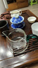 金鑲玉 玻璃公道杯分茶器配件加厚玻璃耐熱透明 高硼硅湖綠矮款公杯 曬單實(shí)拍圖