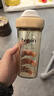 HEGEN海格恩吸管杯兒童水杯學(xué)飲杯奶瓶1-3-6歲直飲吸管嬰兒寶寶保溫杯 【新品上新】 330ml 吸管杯-大麥金（送智溫杯） 曬單實(shí)拍圖