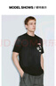 UR2025春季新款男裝潮流美式休閑貼章圖案短袖T恤UMV450032 黑色 S 曬單實(shí)拍圖