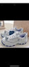 斯凱奇（Skechers）女鞋秋冬小白熊休閑鞋子厚底增高百搭運動(dòng)軟底老爹鞋99999863 白色/海軍藍色/WNV 35.5 曬單實(shí)拍圖