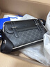 馬克華菲潮牌單肩斜挎包男士上班通勤胸包可裝ipad休閑時(shí)尚潮流旅行 大號【順豐快遞】 曬單實(shí)拍圖