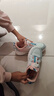 巴布豆童鞋女童運動(dòng)鞋秋冬季新款皮面防水女寶寶網(wǎng)鞋2025女孩休閑鞋跑鞋 粉色 （防水 皮面）TD-S090P 36 碼 內長(cháng)23.2cm 曬單實(shí)拍圖