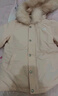 戴維貝拉（DAVE＆BELLA）冬季女童羽絨服中長(cháng)款兒童三防外套加厚女孩上衣冬裝中大童衣服 粉色 100 cm（建議身高90-100cm） 曬單實(shí)拍圖