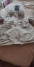 矜持范棉服女2025新款棉襖女冬季加絨加厚連帽派克服保暖大毛領(lǐng)中長(cháng)款 米白色 M 【建議100斤內】 曬單實(shí)拍圖