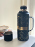 格麗思（GREENIS）純鈦傳世壺鈦杯燜茶壺保溫壺燜泡壺傳家壺家用暖熱茶水壺機械溫顯 茶馬古道1L 曬單實拍圖
