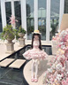 JIOESC絲襪女防勾絲甜美芭蕾風(fēng)配lolita蝴蝶結蕾絲花邊綁帶小腿襪過(guò)膝襪 米白色 【120D】 1雙 均碼 【70-120斤】 曬單實(shí)拍圖
